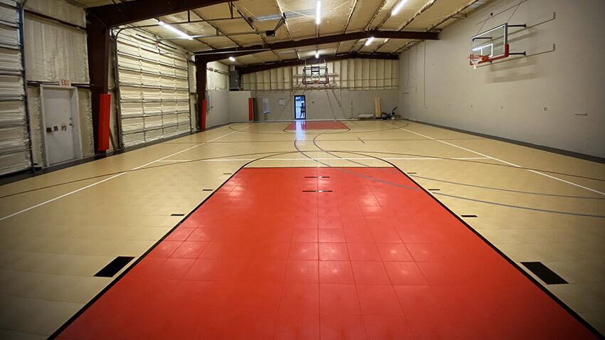 Court of Legends Basketball Gym Floor