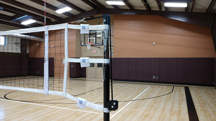 Gared Sports steel Telescoping Volleyball System