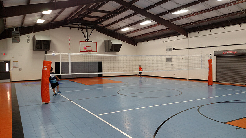 Omnisteel 5100 Steel Volleyball System - South Texas Sport Court