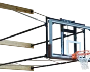 Stationary Wall Mount Basketball Goal