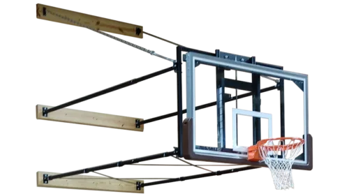 Stationary Wall Mount Basketball Goal
