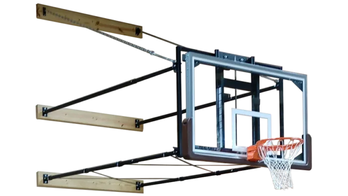 Stationary Wall Mount Basketball Goal