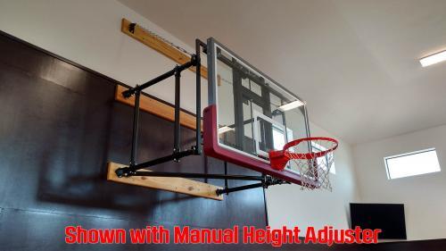 Side fold Wall Mount Basketball Goal