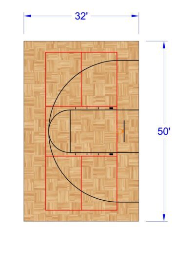 Gym Concept: Basketball & Pickleball