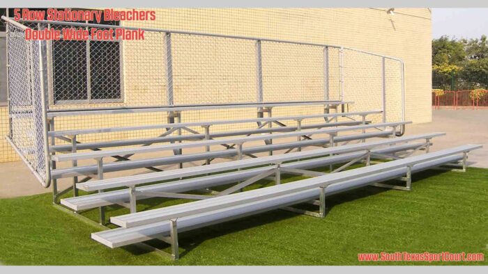 5 Row Stationary Bleachers - Image 3
