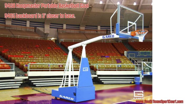 Hoopmaster Portable Basketball Goal 9405 in Arena