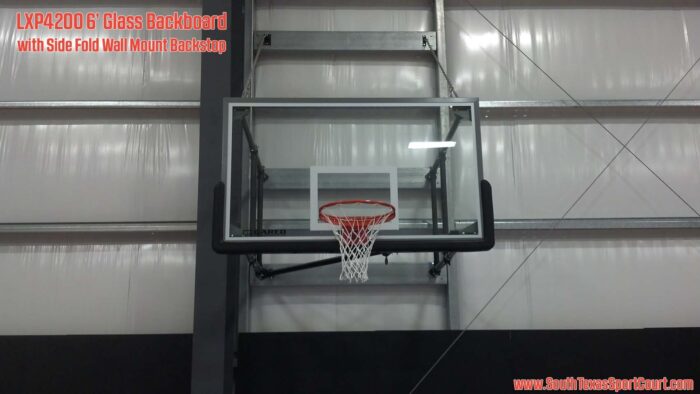 LXP4200 Professional 6' Glass backboard with NBA Rim