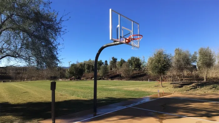 Gooseneck Basketball Package Heavy Duty 5-9/16" O.D. Gooseneck - Image 2