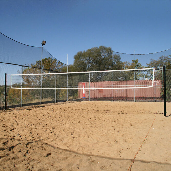 3" SQ Steel Outdoor In-Ground Volleyball System - Image 2