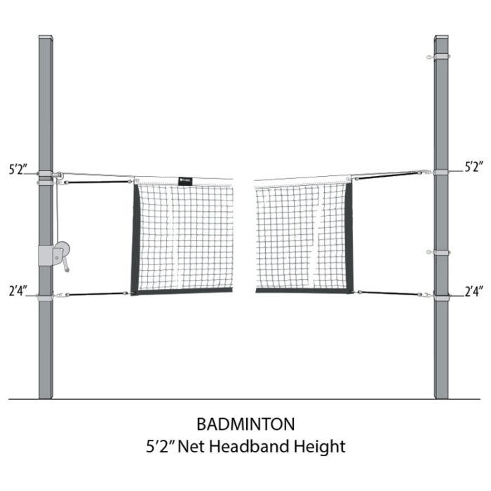 3.5″ SQ Adjustable Net for Multi Sport Use - Image 5